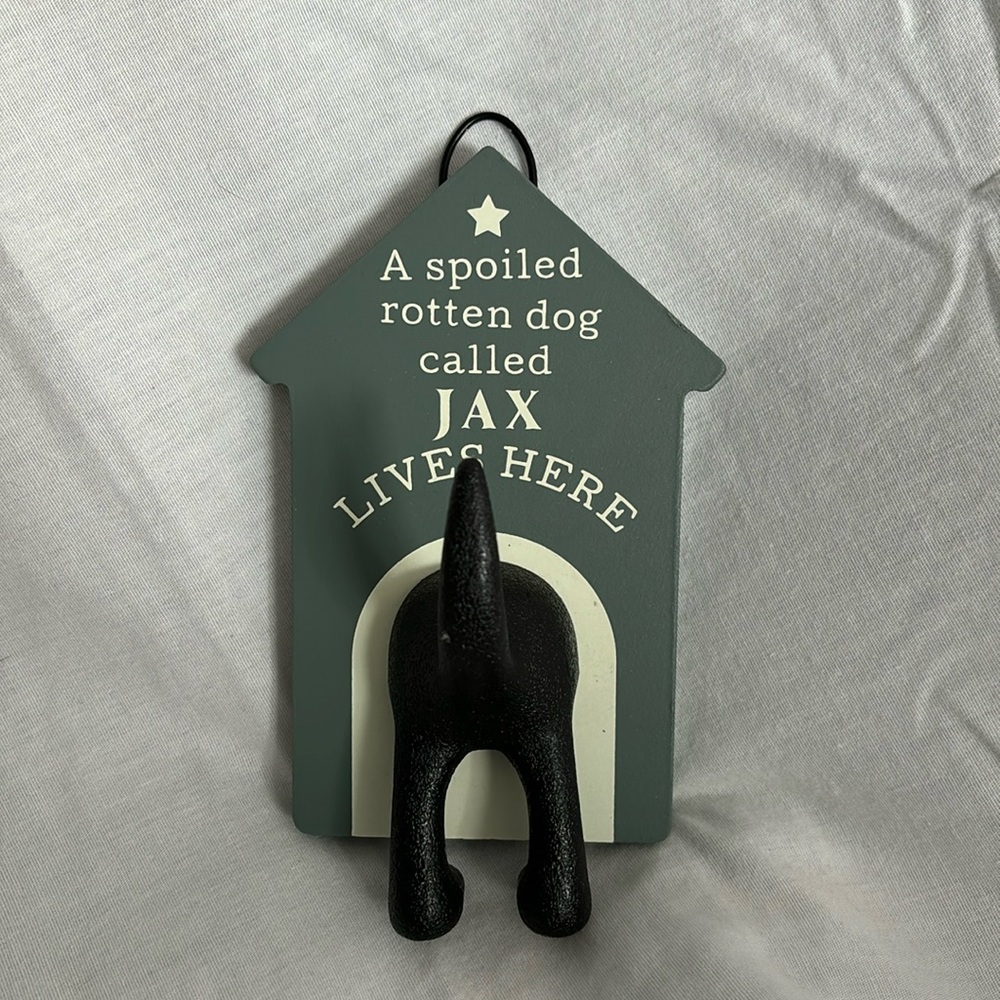 Dog leash hook